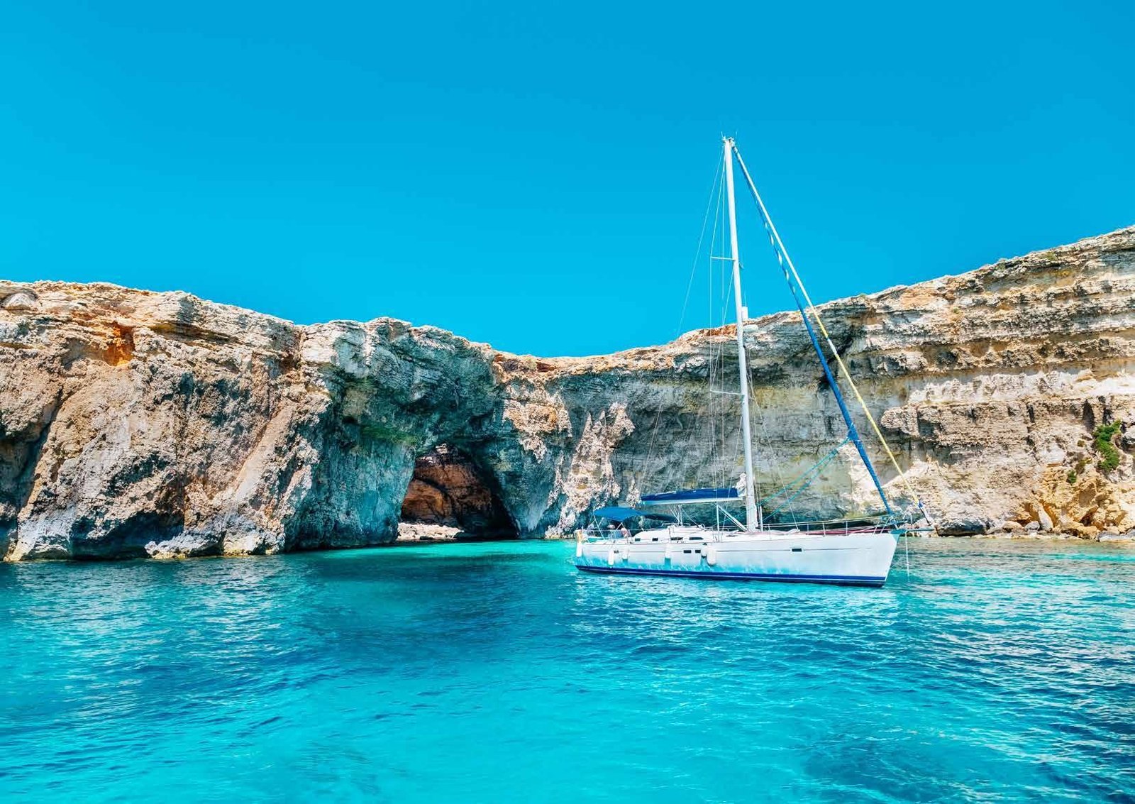 Las aguas turquesa de Malta