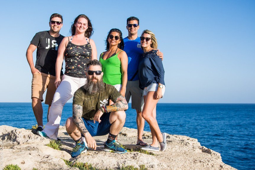 Salida del programa social a la costa